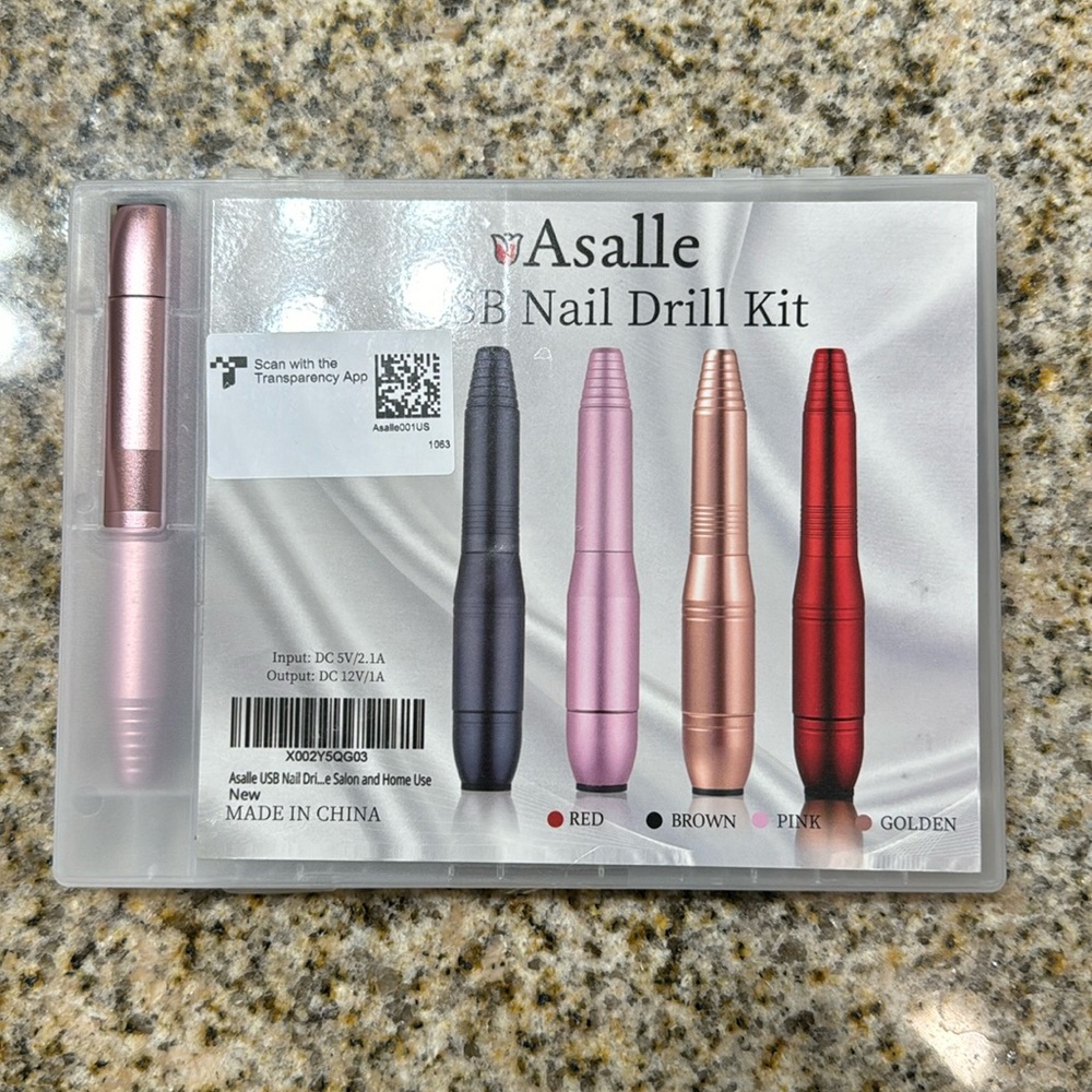 Nail drill kit